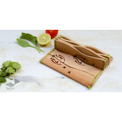 Purnak ✼ Udayagiri Wooden Hot Pot Mat / Table Mat ✼ { 23 }